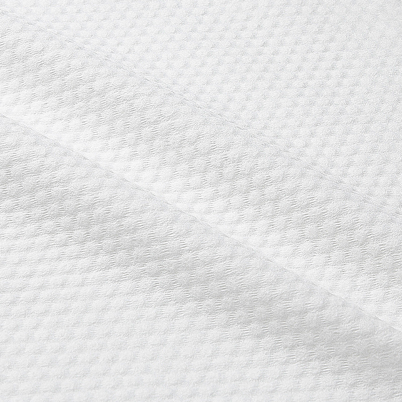Viscose Polyester Pearl Pattern Disposable Wet Wipes Face Towels Spunlace Nonwoven Fabric