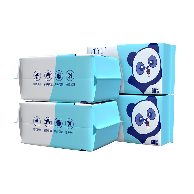 Disposable Tissue Face Cotton Face Washcloth